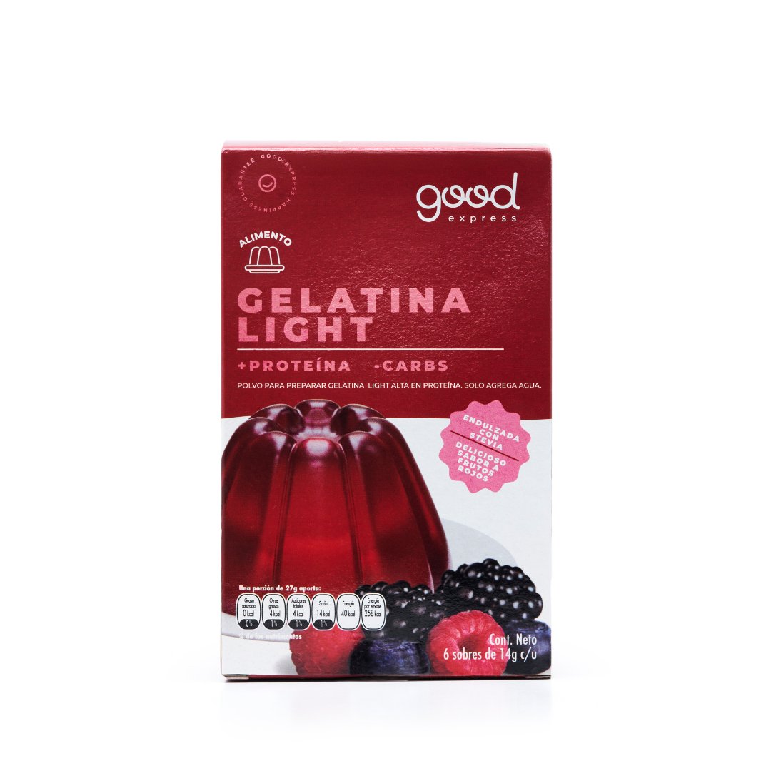 Gelatina Light Keto 9g proteína - Good Express mx